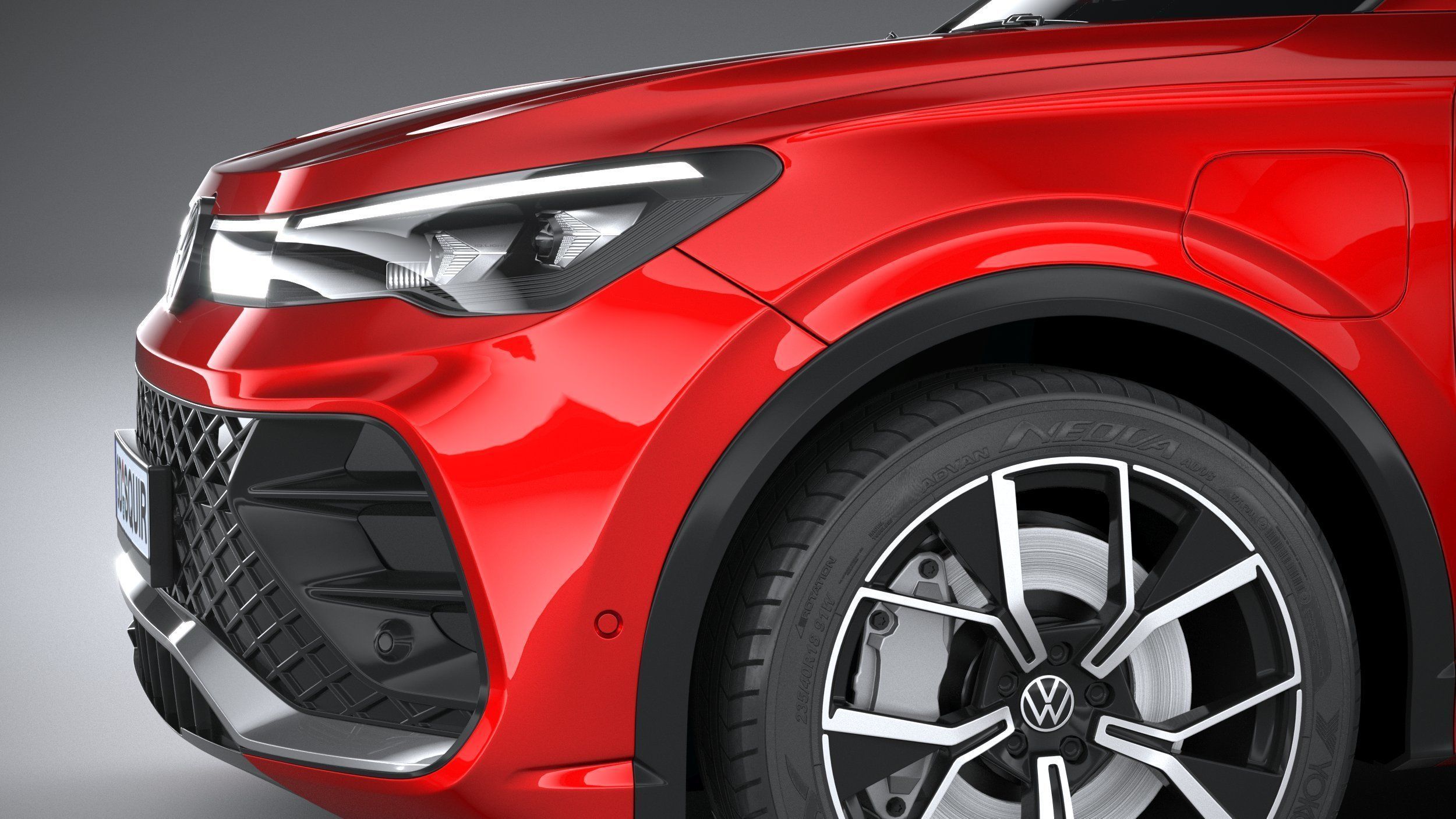 Volkswagen Tiguan R 2024 3D model_3