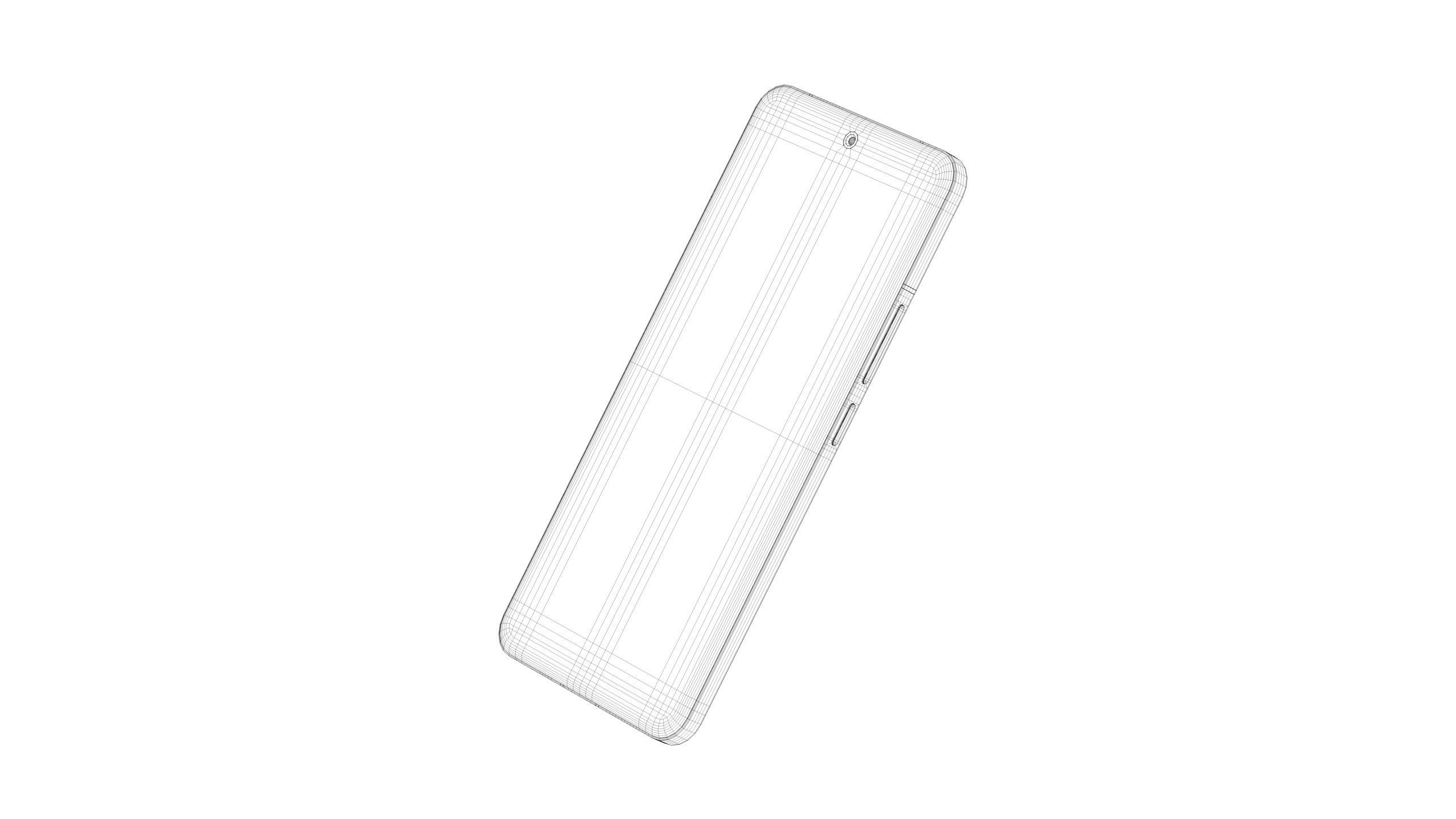 Xiaomi 14 Pro the flagship Android smartphone 3D model_8