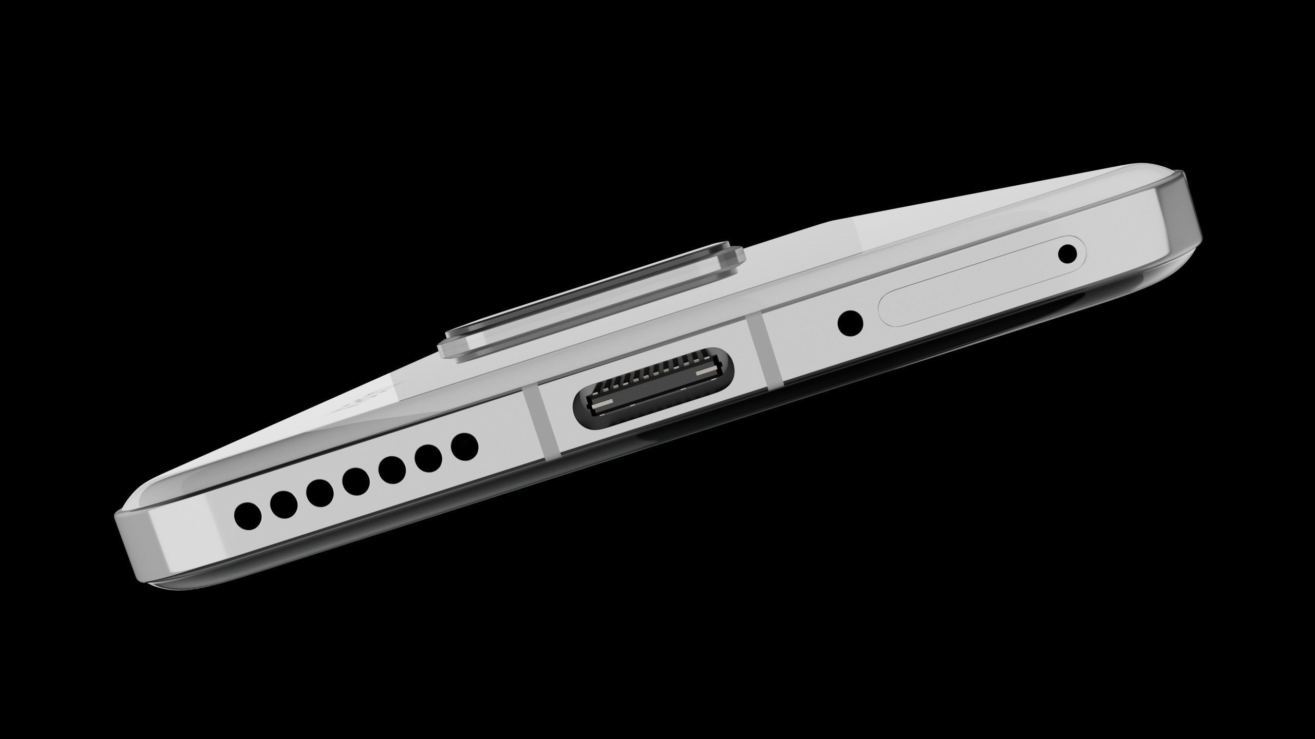 Xiaomi 14 Pro the flagship Android smartphone 3D model_3