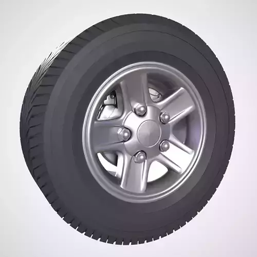LAND ROVER DEFENDER 110 TYRE RIM