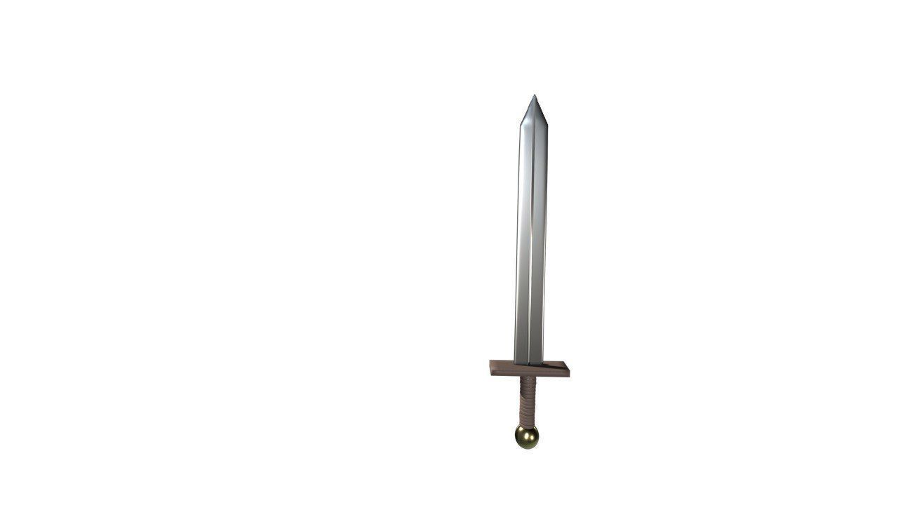 Sword 3D model_5