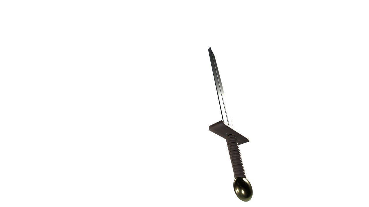 Sword 3D model_4