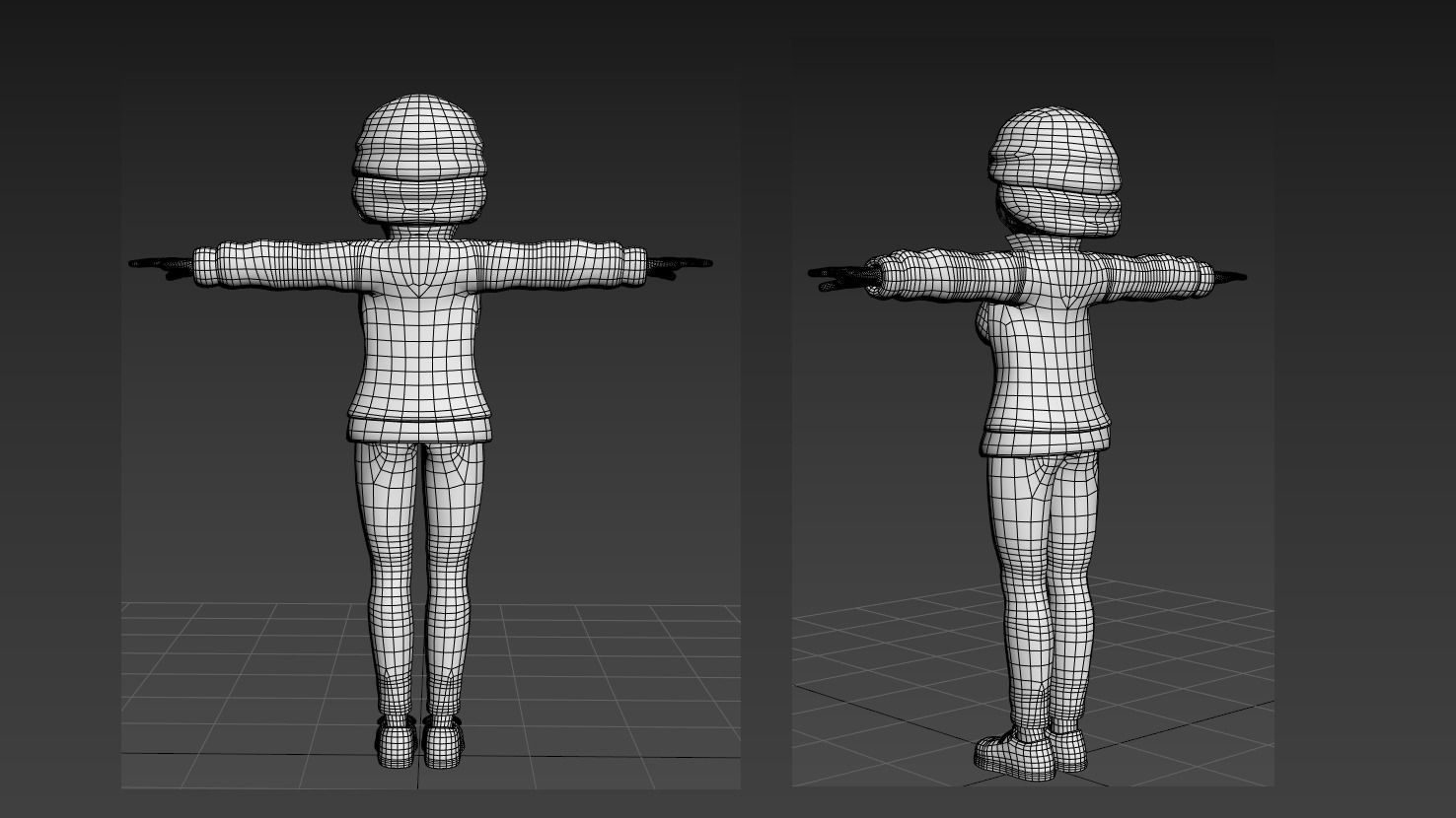 Fuuko Izumo Undead Unluck VRChat 3D model_3