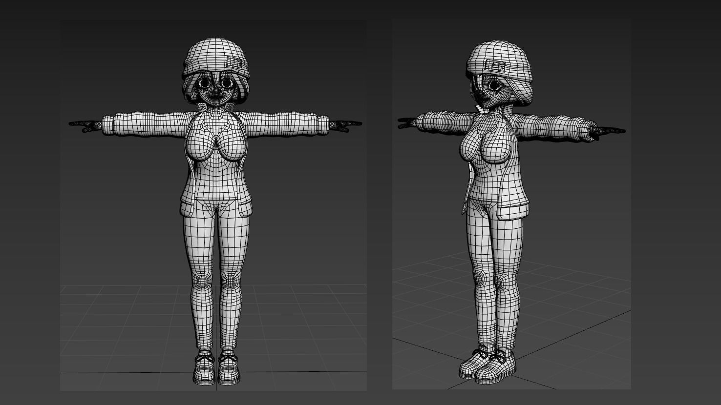 Fuuko Izumo Undead Unluck VRChat 3D model_4