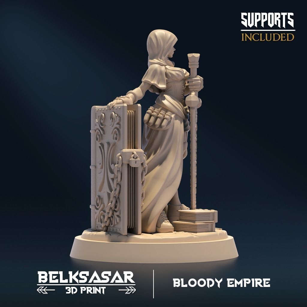 Penitent A Normal and Nude 3D print model_6