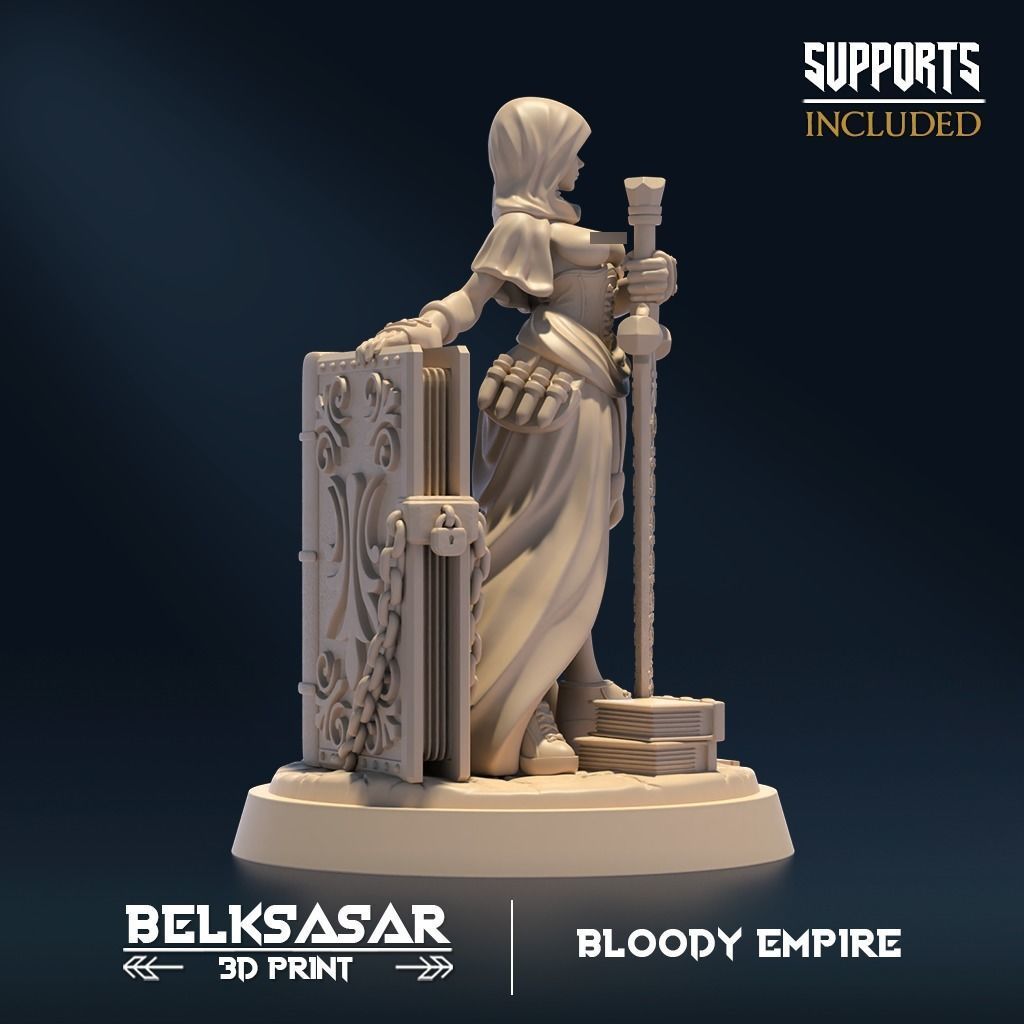 Penitent A Normal and Nude 3D print model_7