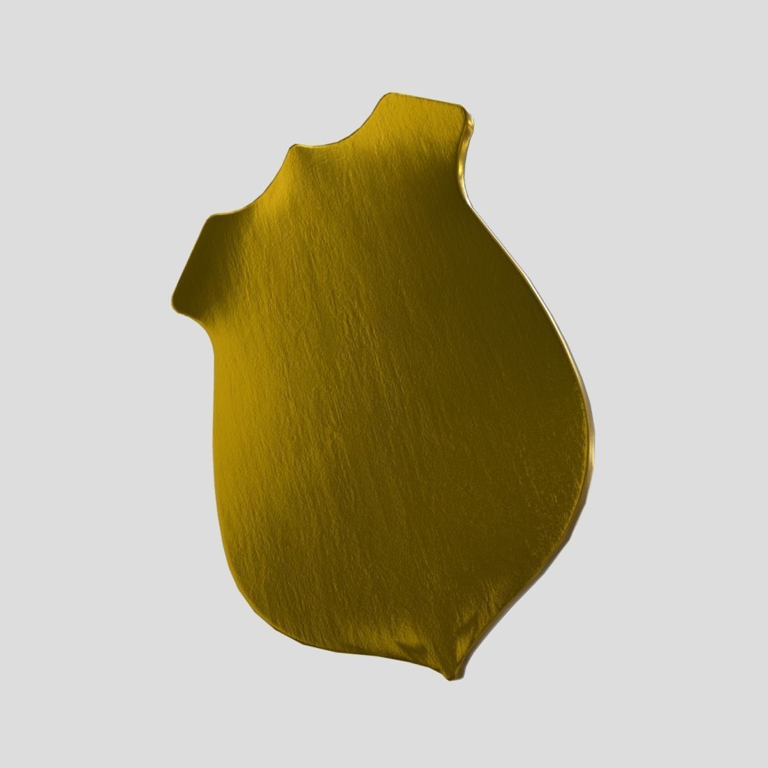 Police Badge Low-poly 3D model_11