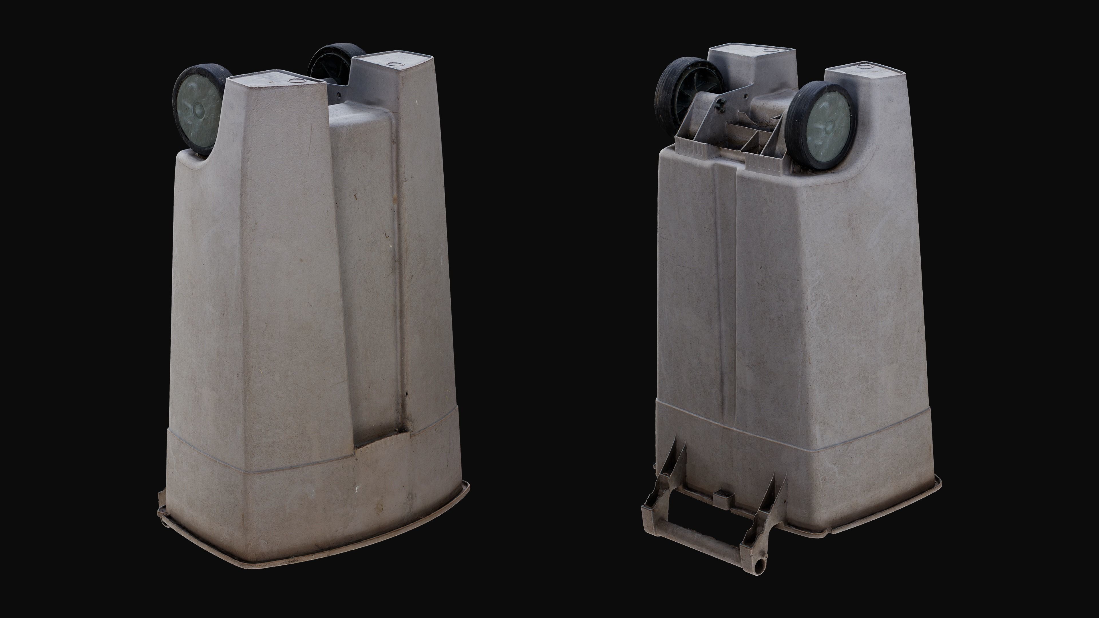 Trash Can Open 01 - HeraScans 3D model_2
