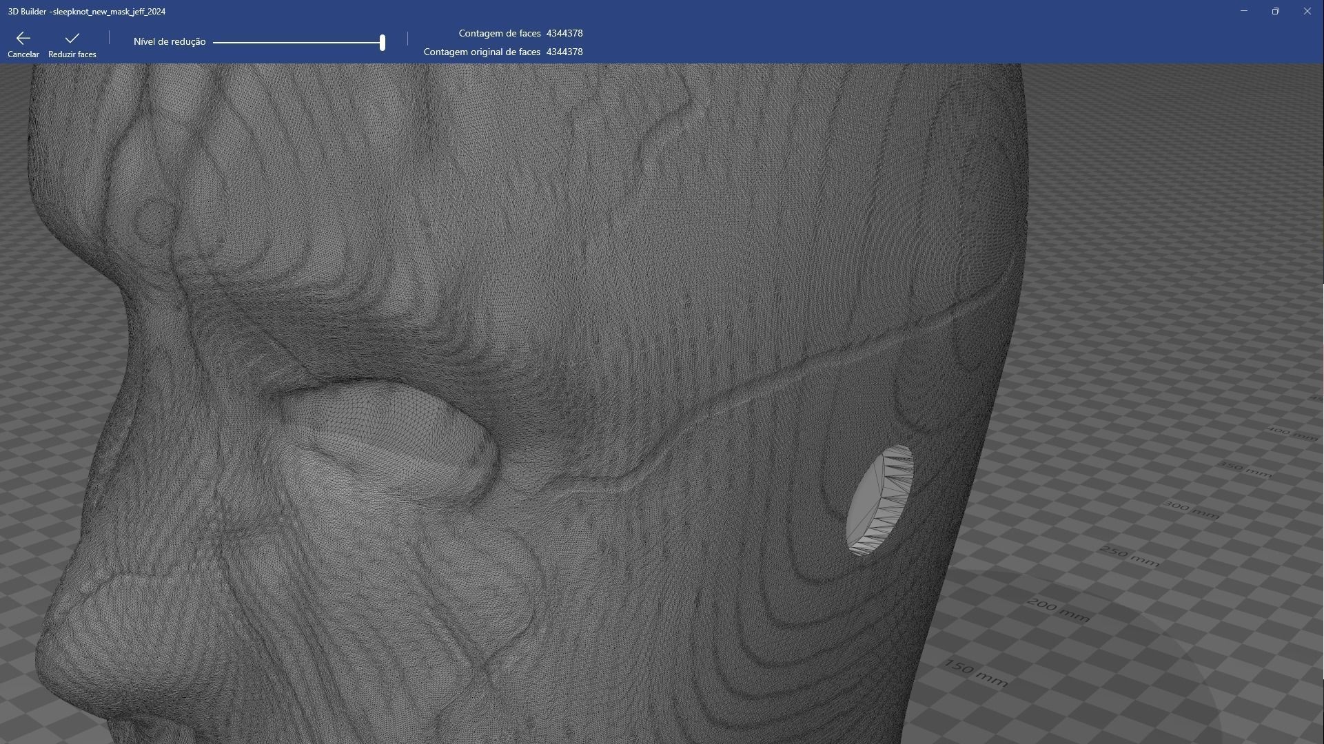 New mask Jeff Slipknot 2024 3D model_5