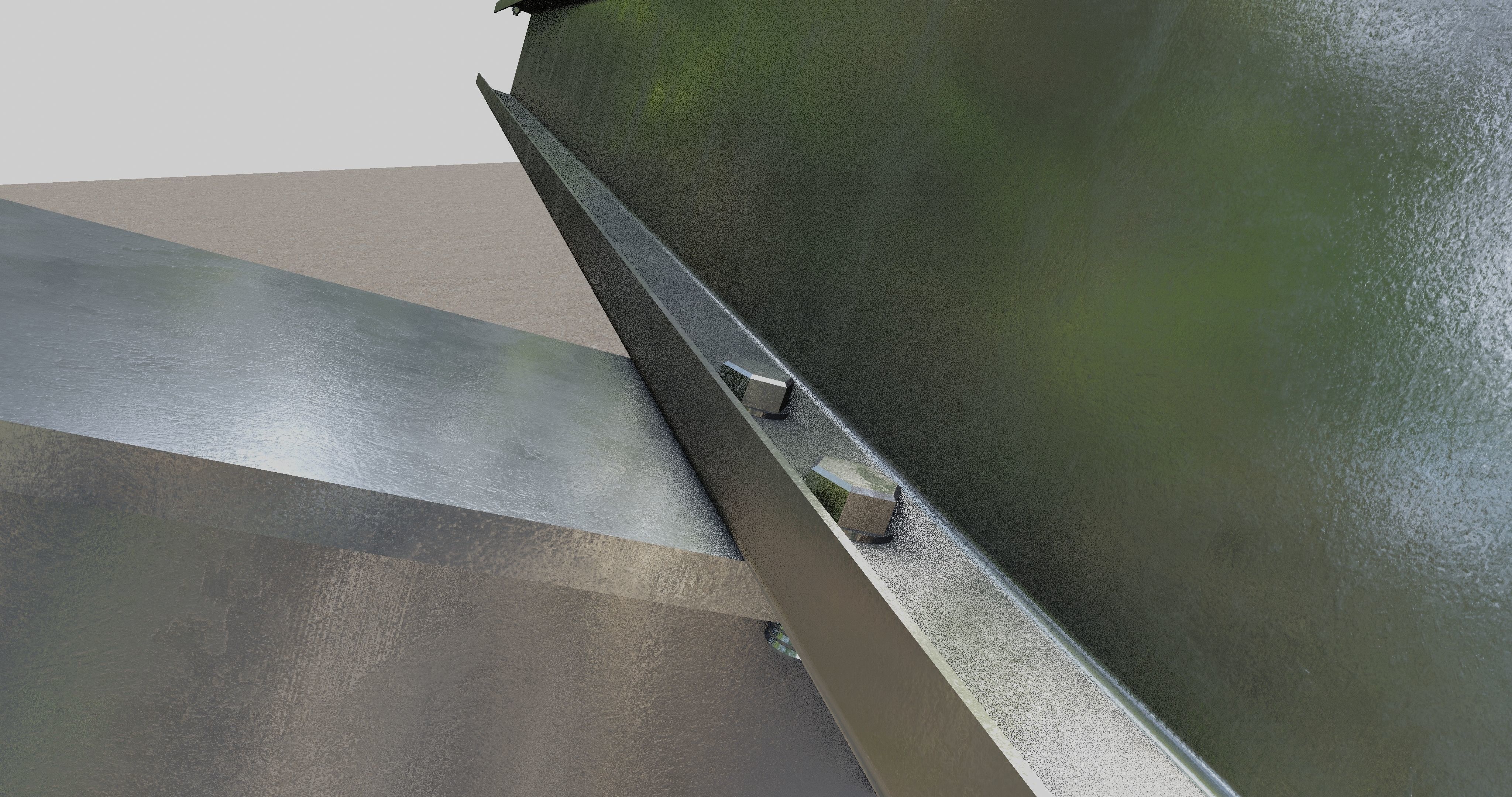 Solar Panel Steel Construction Type 19 3D model_19