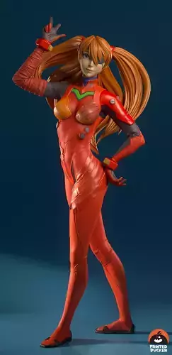 Asuka Langley 3D print model