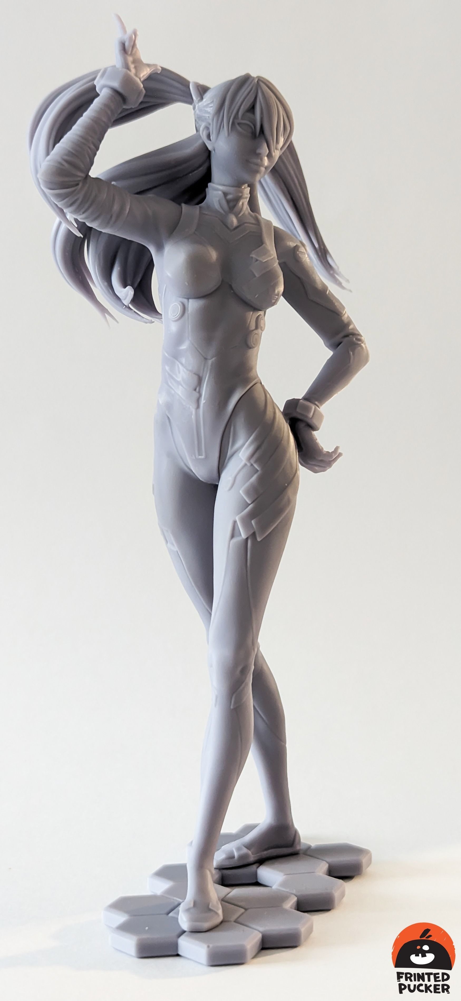 Asuka Langley 3D print model_3