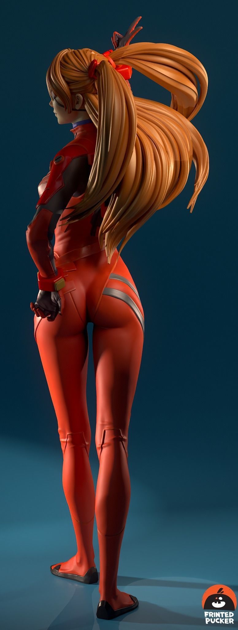 Asuka Langley 3D print model_16