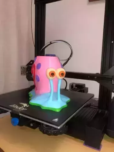 Gary Snail Sponge Bob pencil or cutlery holder 