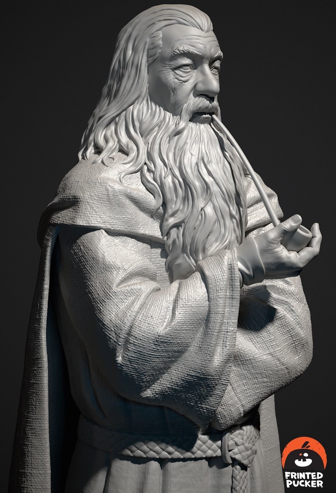 Gandalf 3D print model_8