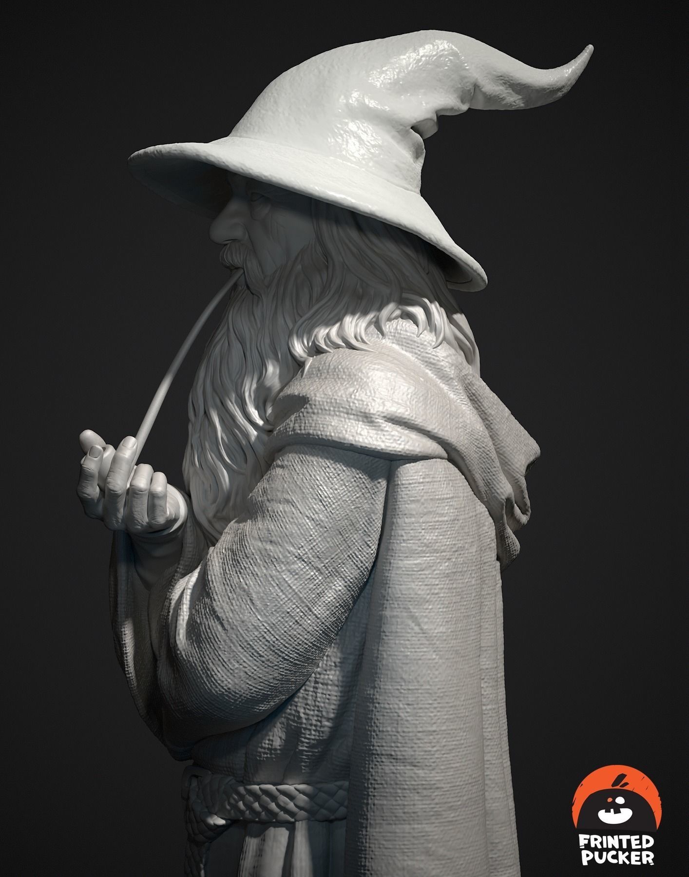 Gandalf 3D print model_12