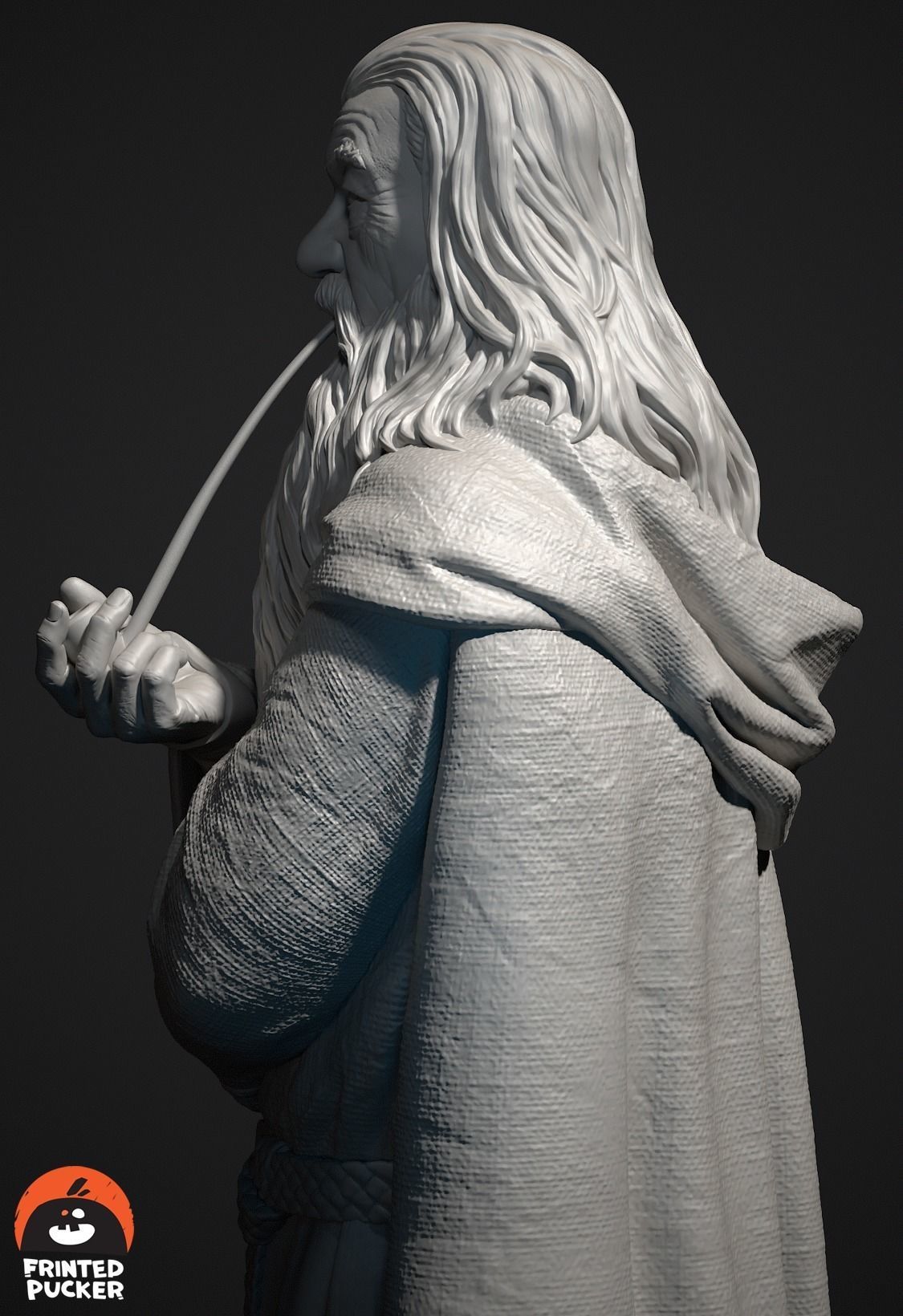 Gandalf 3D print model_4