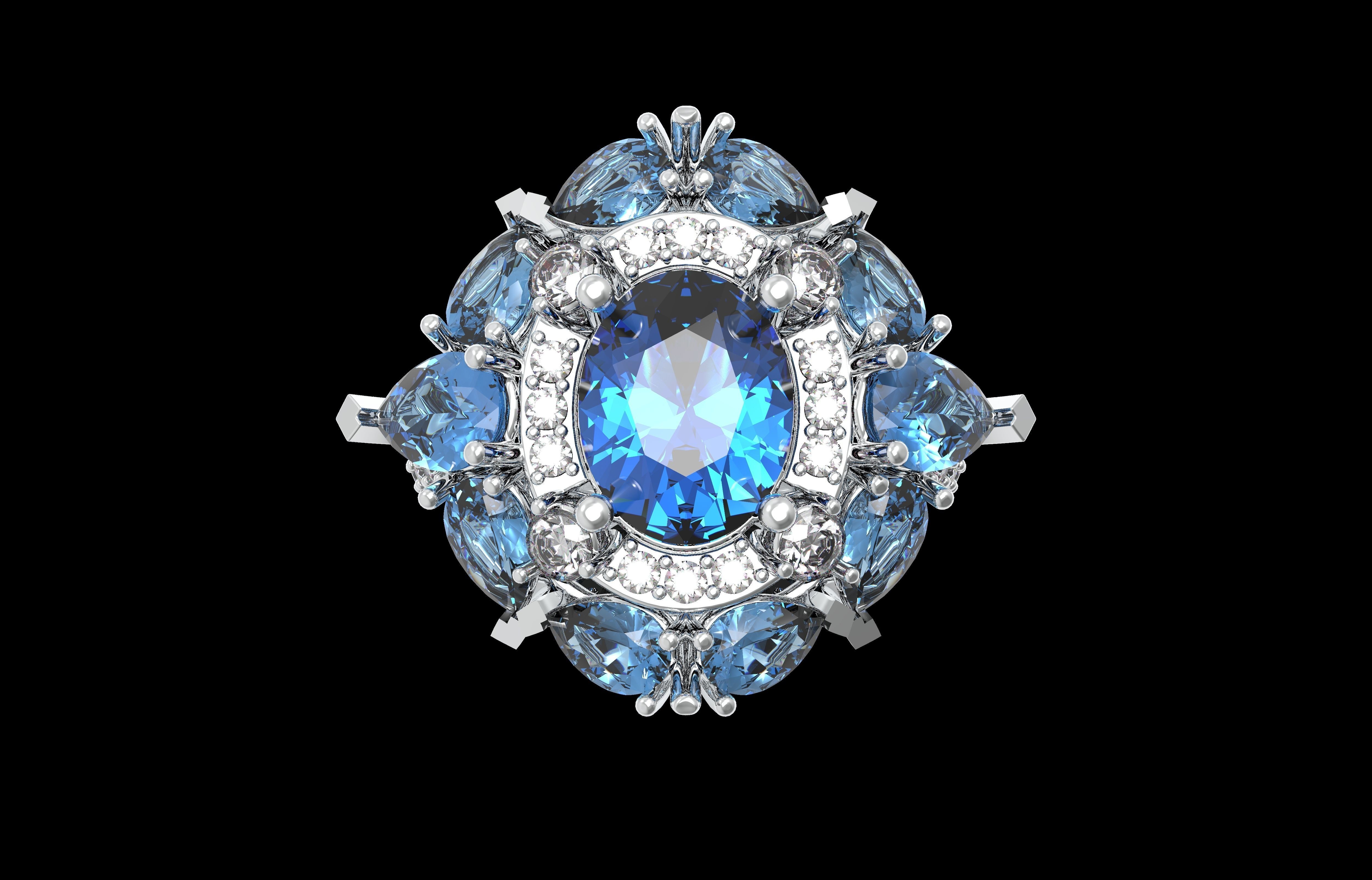 Number 6 3D print model_5