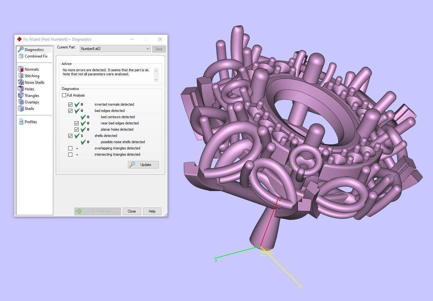 Number 6 3D print model_19