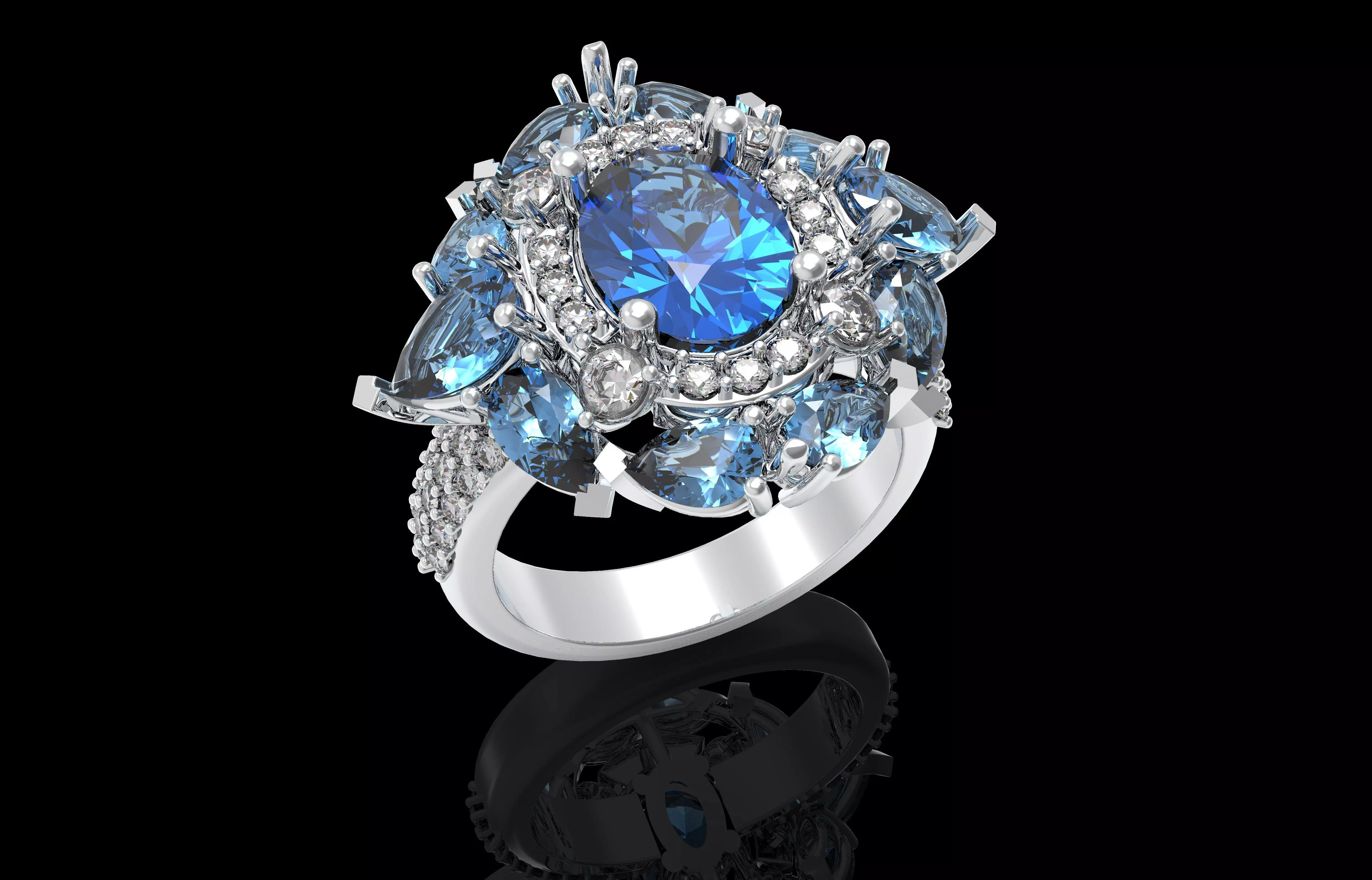 Number 6 3D print model_0