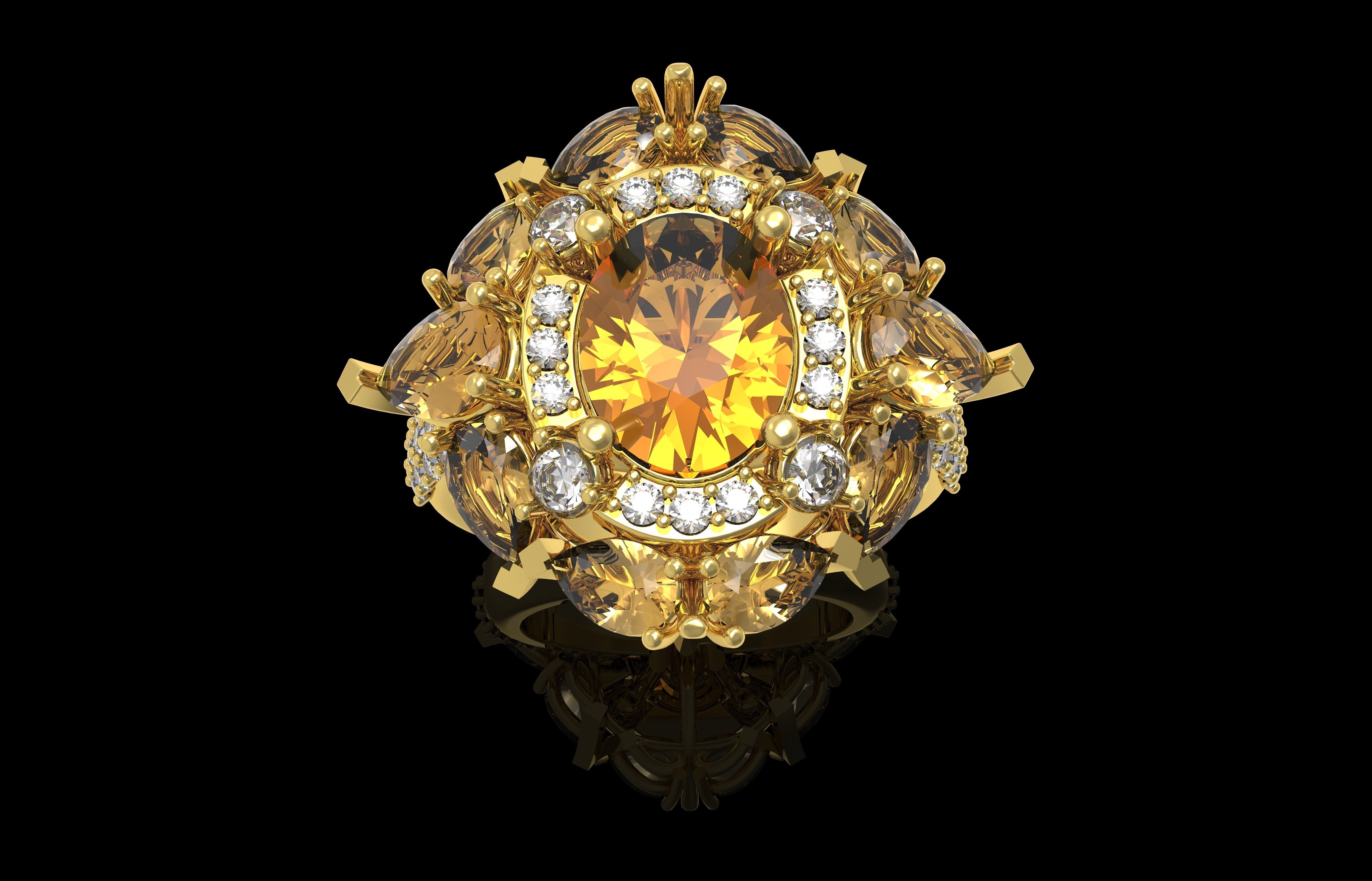 Number 6 3D print model_7