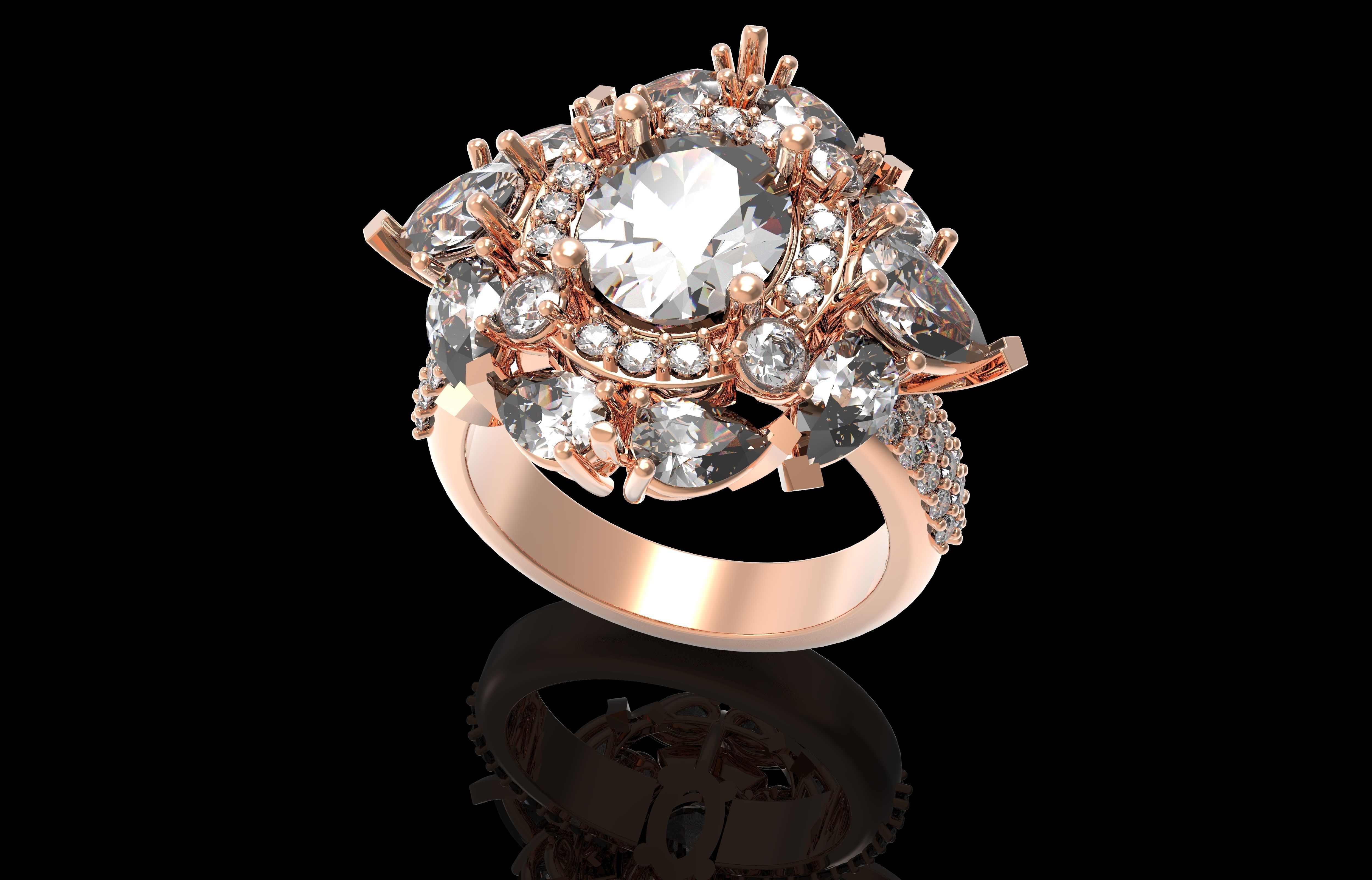 Number 6 3D print model_10