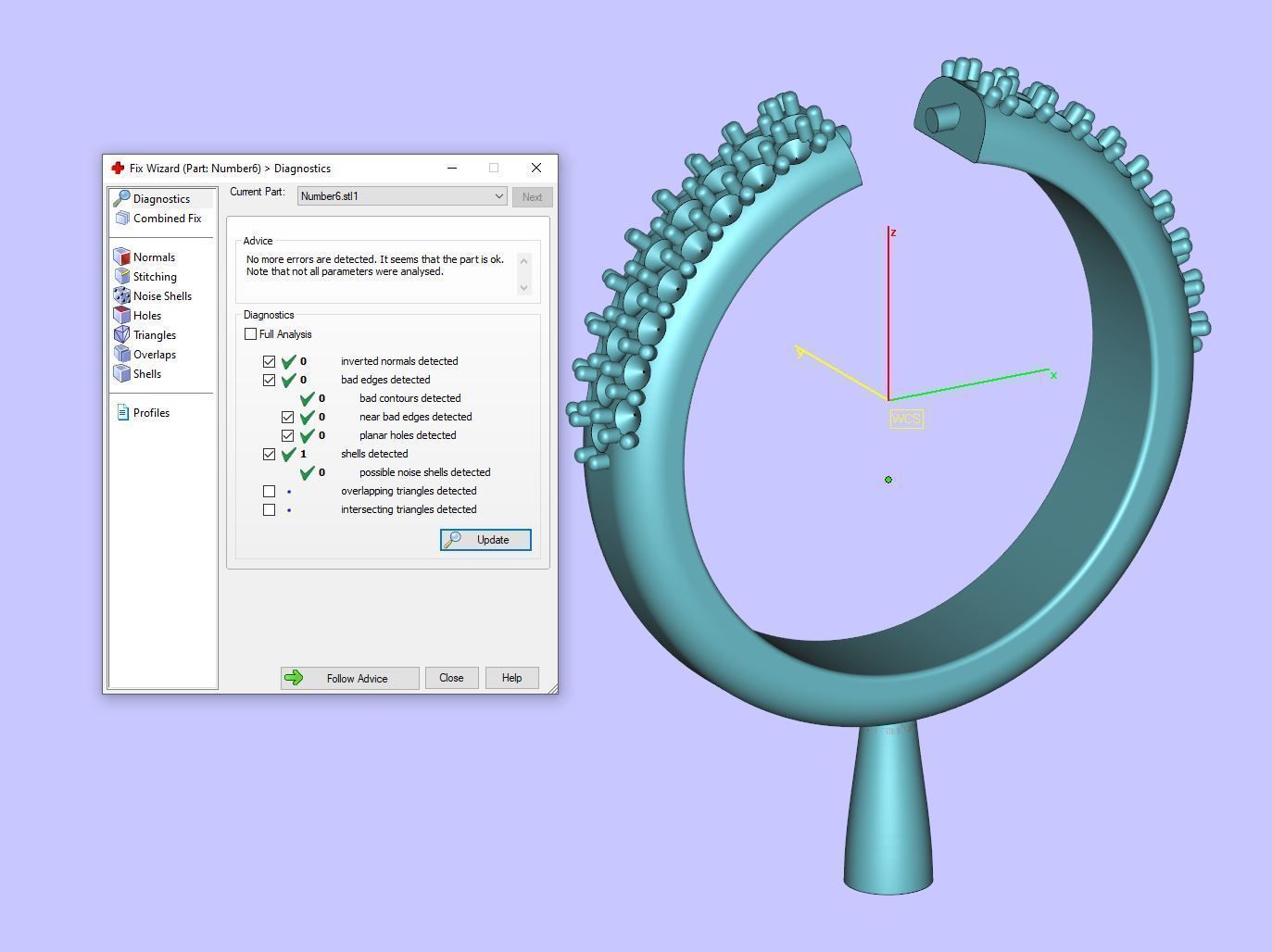 Number 6 3D print model_20