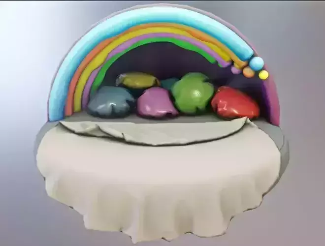 Rainbow Sofa