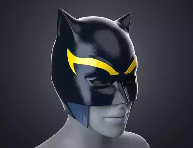 Hellcat Helmet Mask Marvel Comics 3D print model