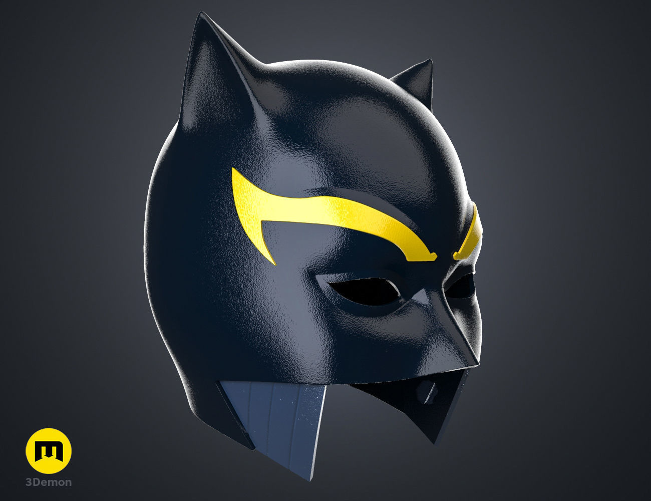 Hellcat Helmet Mask Marvel Comics 3D print model_6