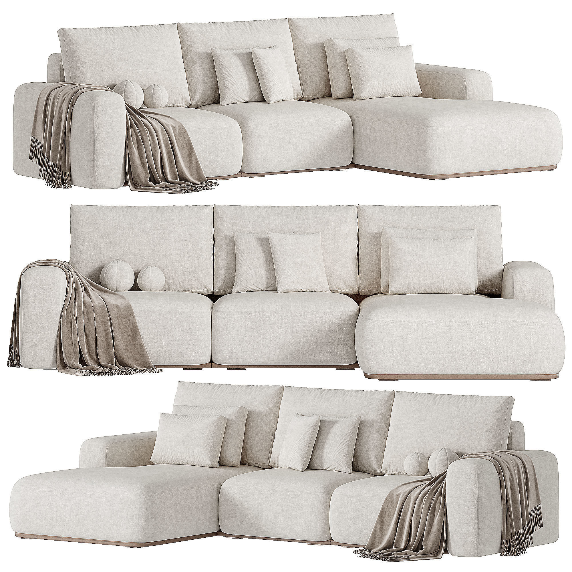 Frances  Sofa 3D model_1