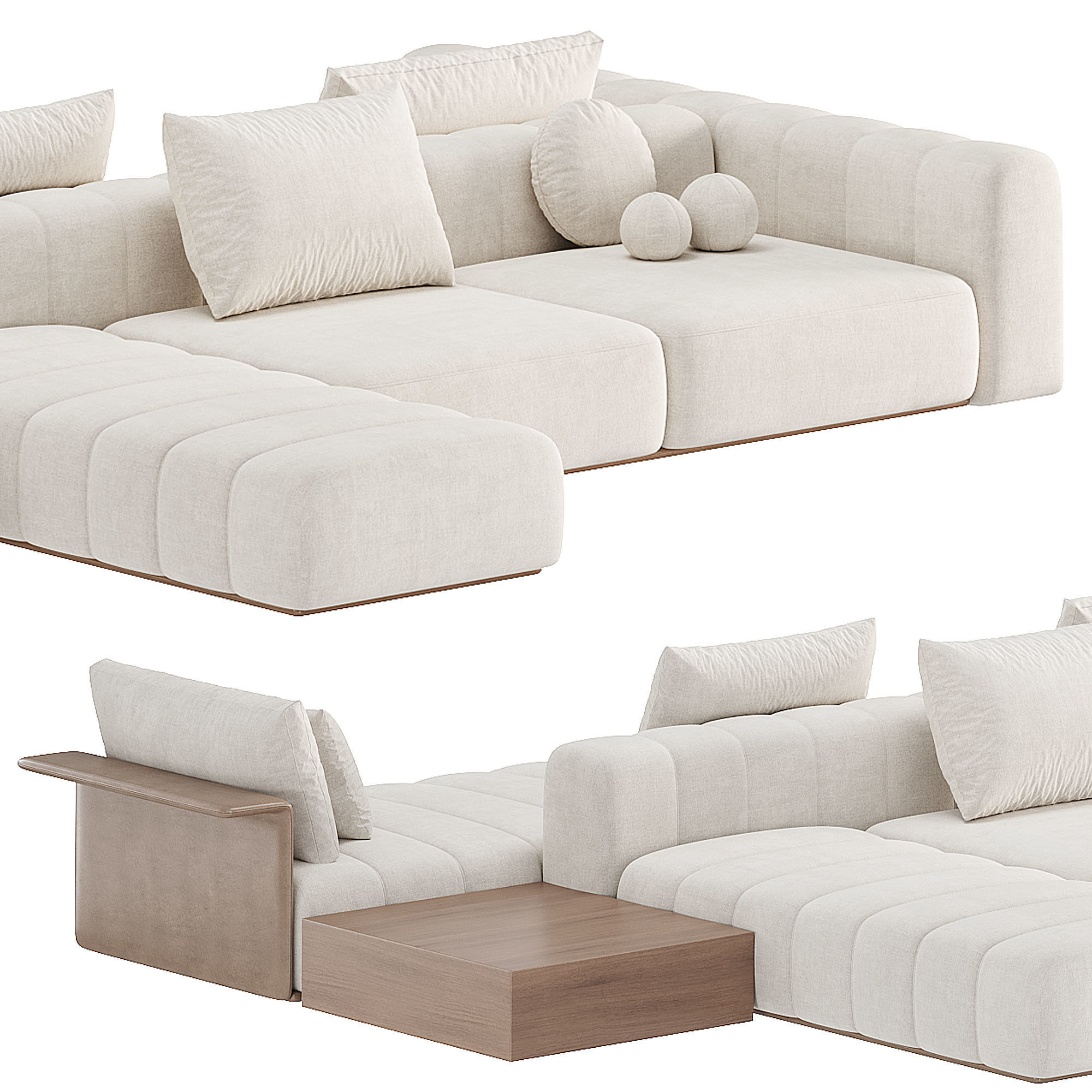 Freeman  Sofa 3D model_3