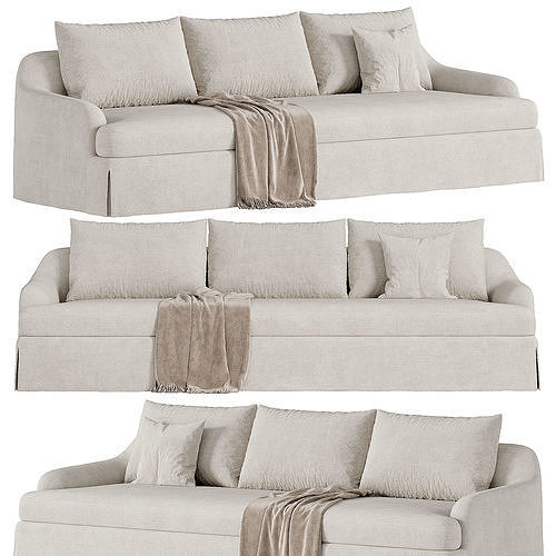VINCENT VAN DUYSEN SOFA 01 3D model