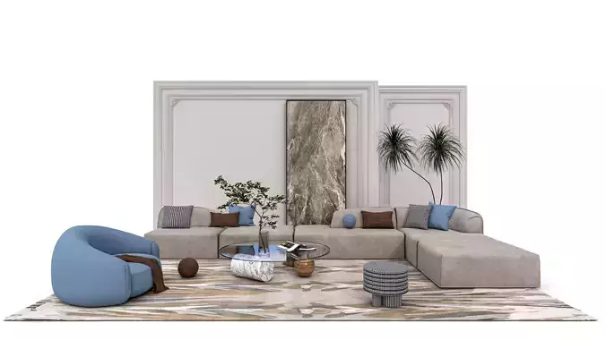 Sofa set combination