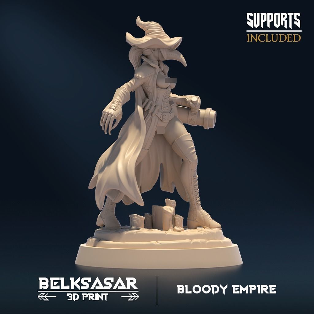 Guardian of Mausoleum A Normal and Nude 3D print model_7