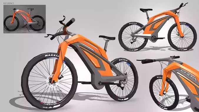 Chita Electric Mountain Bike 3D model
