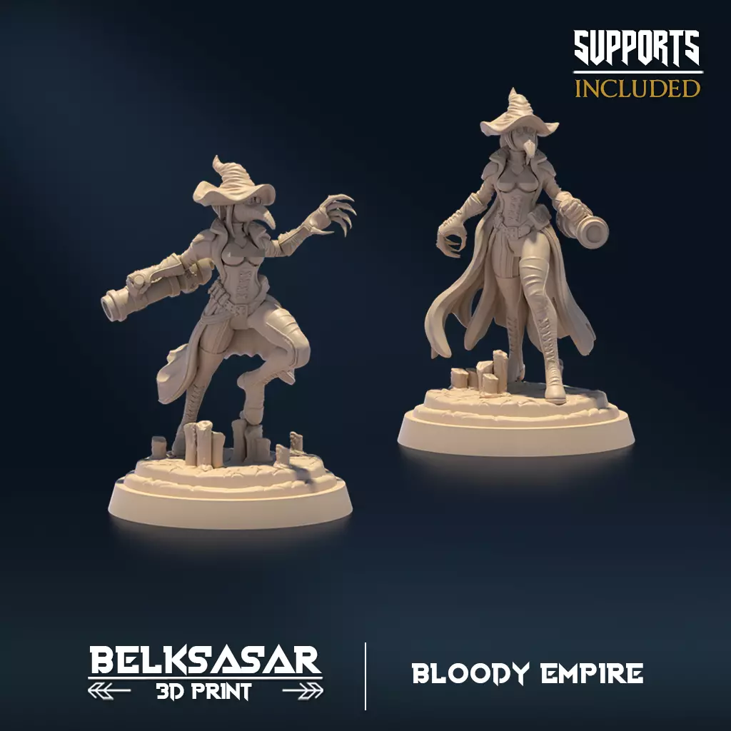Guardian of Mausoleum Set x2 Nude 3D print model_0