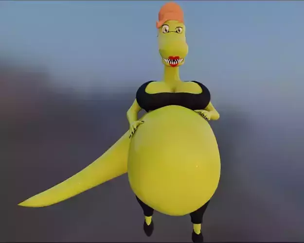 Mrs Green Model 3D Free NSFW Free 3D model