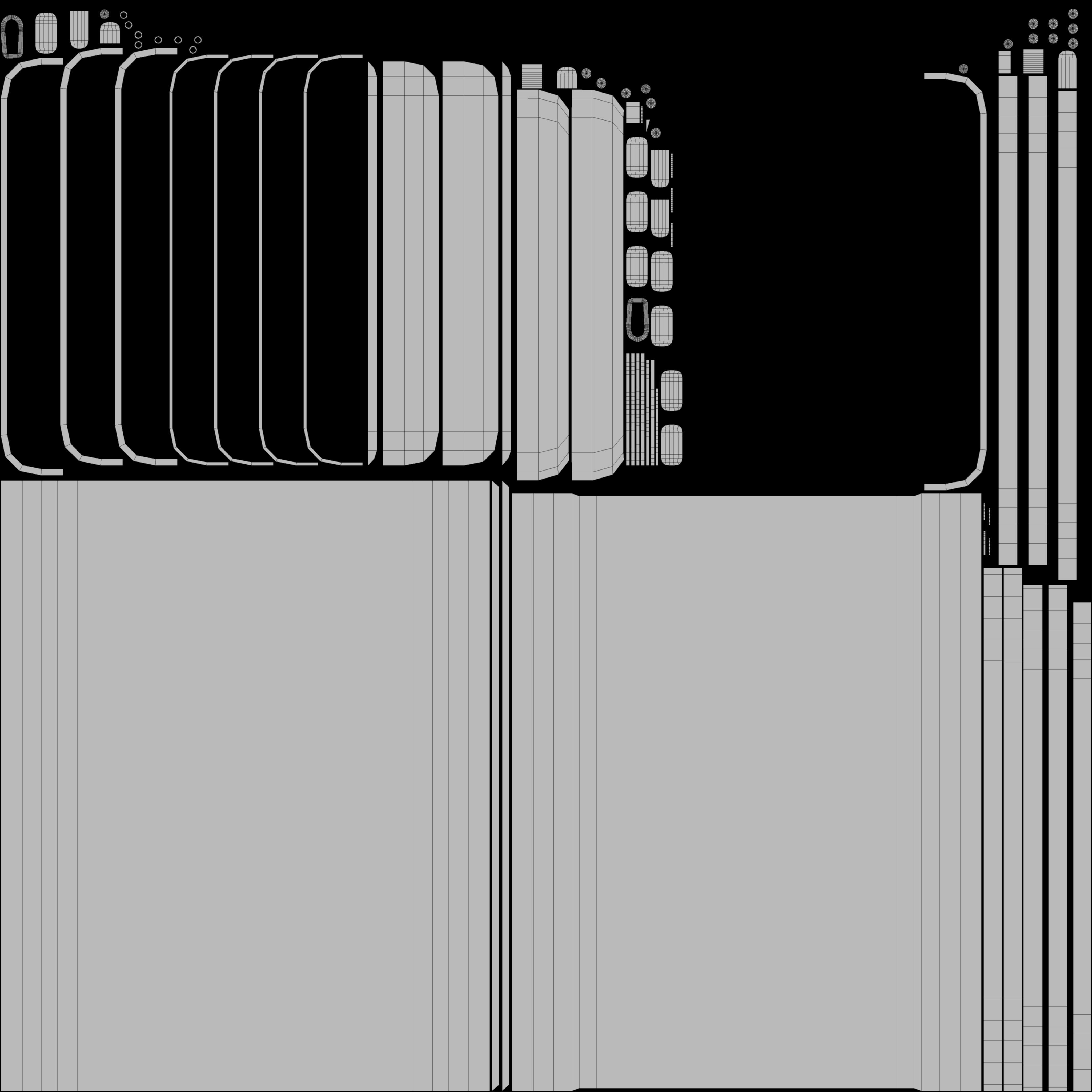 Suitcase 3d model Low-poly 3D model_14