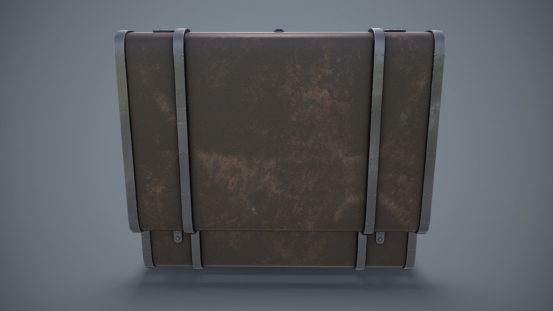 Suitcase 3d model Low-poly 3D model_7