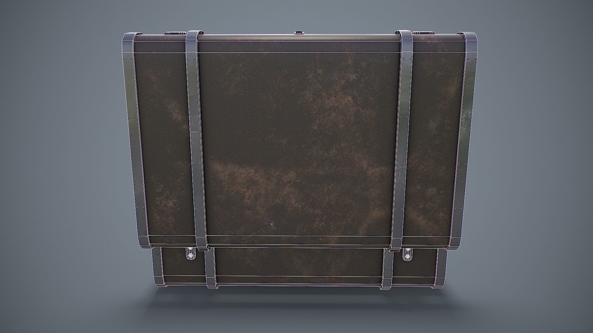 Suitcase 3d model Low-poly 3D model_8