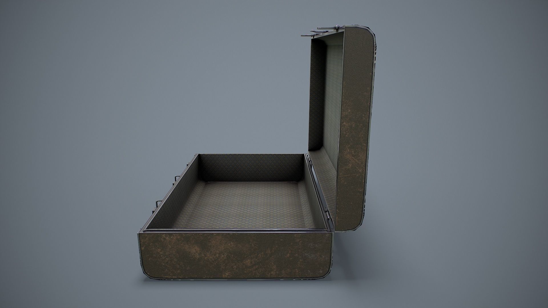 Suitcase 3d model Low-poly 3D model_5