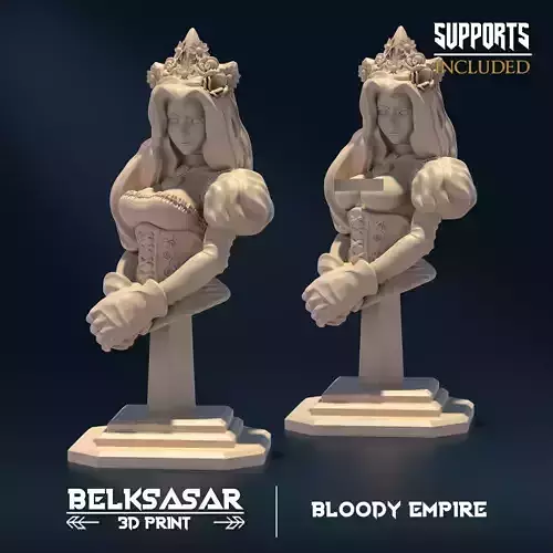 Bloody Keeper Bust Normal and Topless