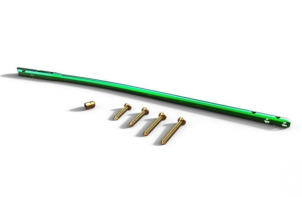 Tibial Intramedullary Nail 3D model_2