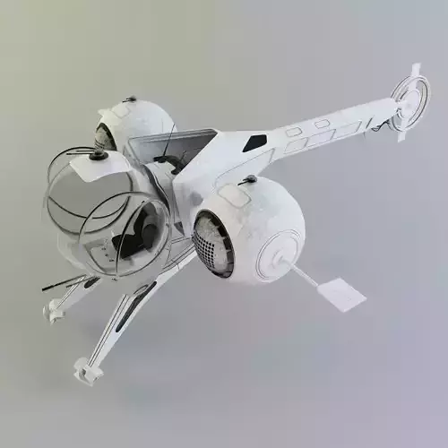 Oblivion bubble ship model 3D model