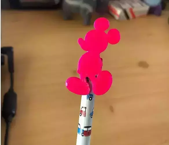 4 - Pack Mickey Pencil ornaments