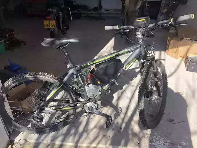 3000W Mid Drive eBike Build 3D print model