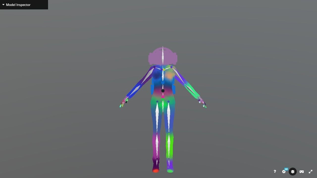 Speakerman Woman 3D model_3