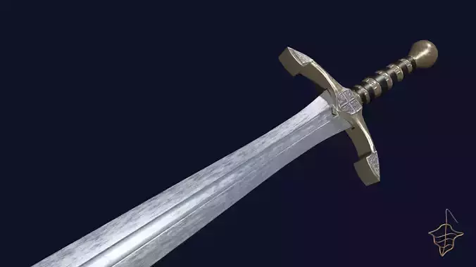 Xyphos sword with Excalibur handle
