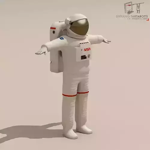 Astronaut 3D model